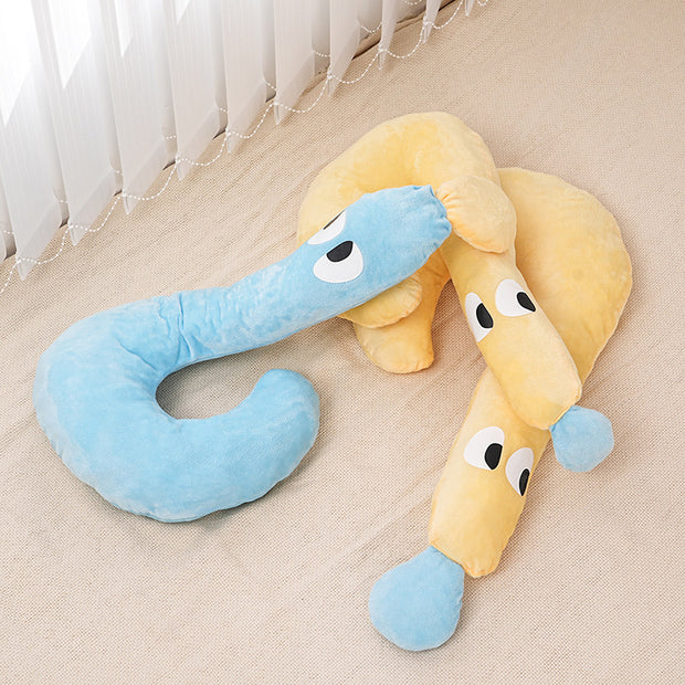 Dog & Cat Moon Pillow